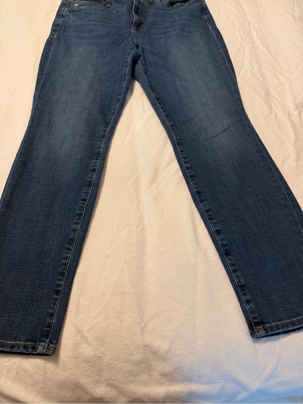 Guess Women's Dark Blue Straight-Leg Jeans